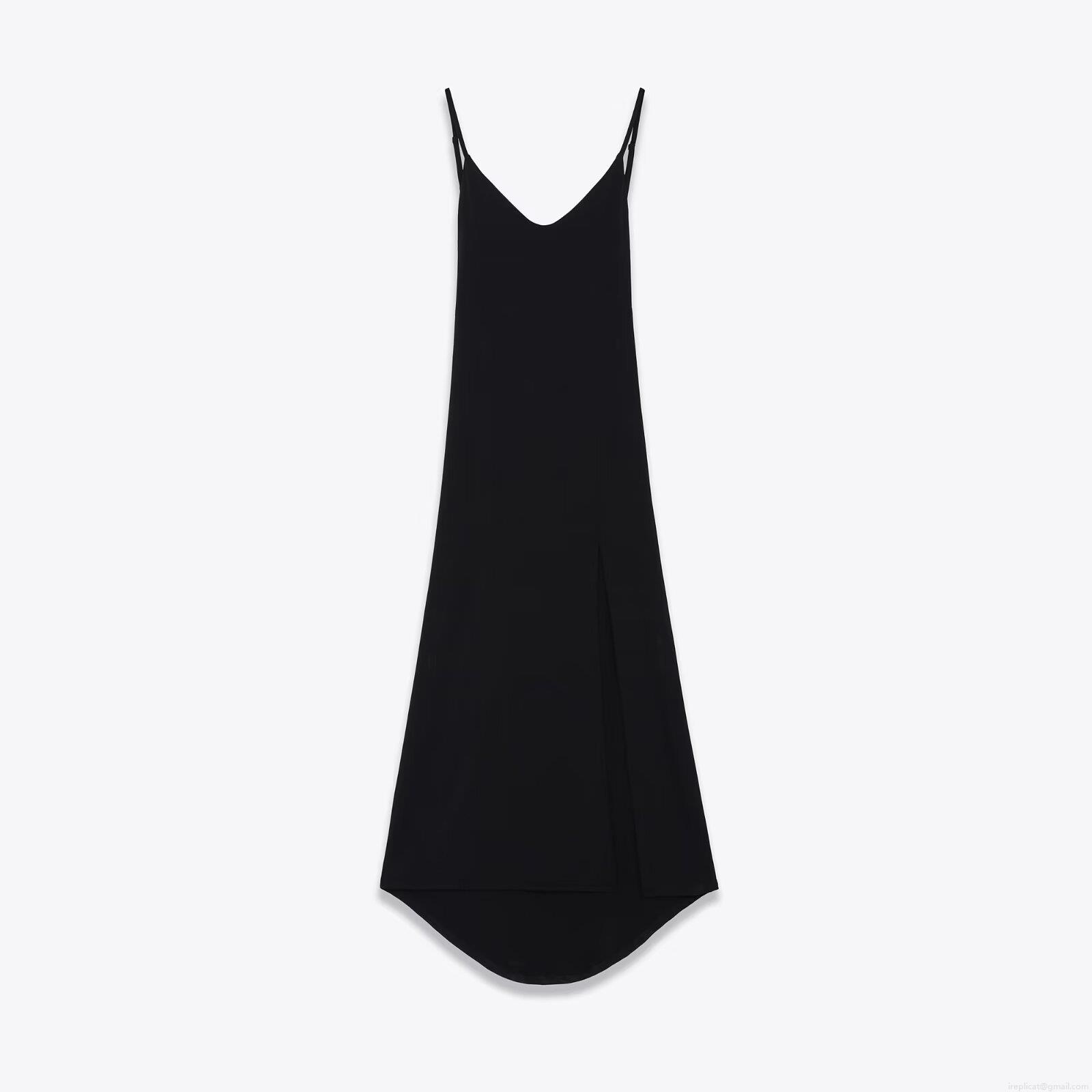 Women Sexy V Neck Camisole Maxi Dress Solid Color Side Split Sleeveless Slim Fit Bodycon Summer Party Clubwear Evening Long Dress