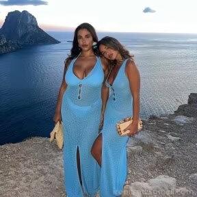 Sexy Hollow Out Crochet Knit Maxi Dress V-Neck Halter Backless High Slit Beach Cover Up Summer Vacation Elegant Sleeveless Long Dresses For Women