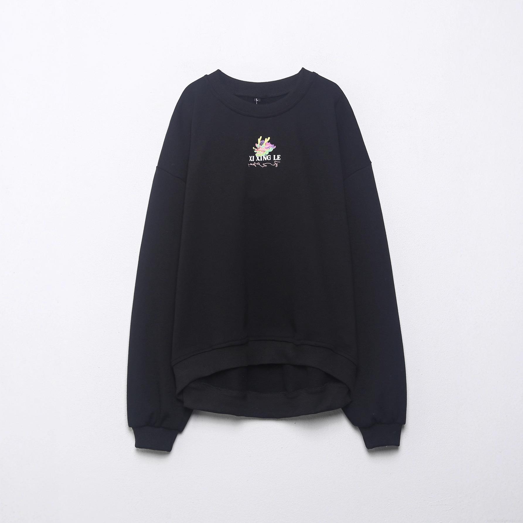 Women's Oversized Crewneck Sweatshirt Cotton Blend Dragon Graphic Print Streetwear Long Sleeve Loose Pullover Casual Graphic Top